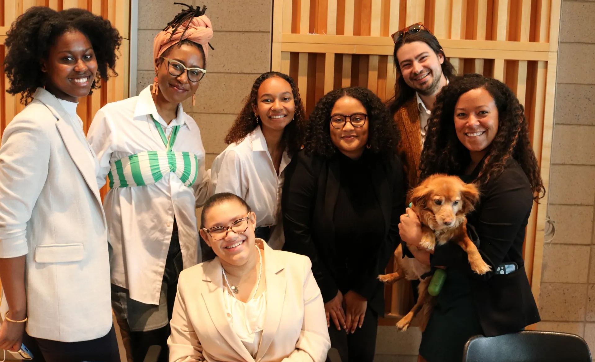 Image of CCC team and panelist